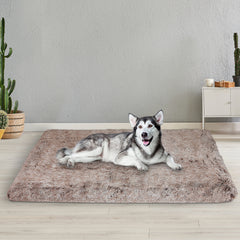 PaWz Dog Mat Pet Calming Bed Memory XXL Coffee XX-Large-1954802548598771718