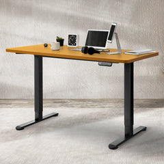 Levede Desktop For Motorised Adjustable Nature 120X60CM Natural-1954803012761423878
