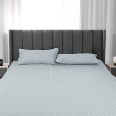 DreamZ Latex Cooling Bed Sheet Set Fitted 3PCS King-1954802917701718022