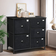 Levede Chest of 5 Drawers Storage Cabinet-1954802995757715463
