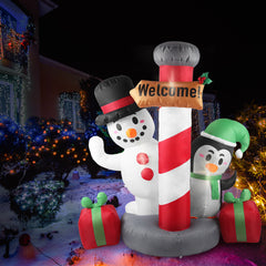Santaco Inflatable Christmas Decor Pole-1963748914226139142