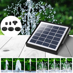 Lambu Solar Powered Water Fountain Pump-1954802657684230150