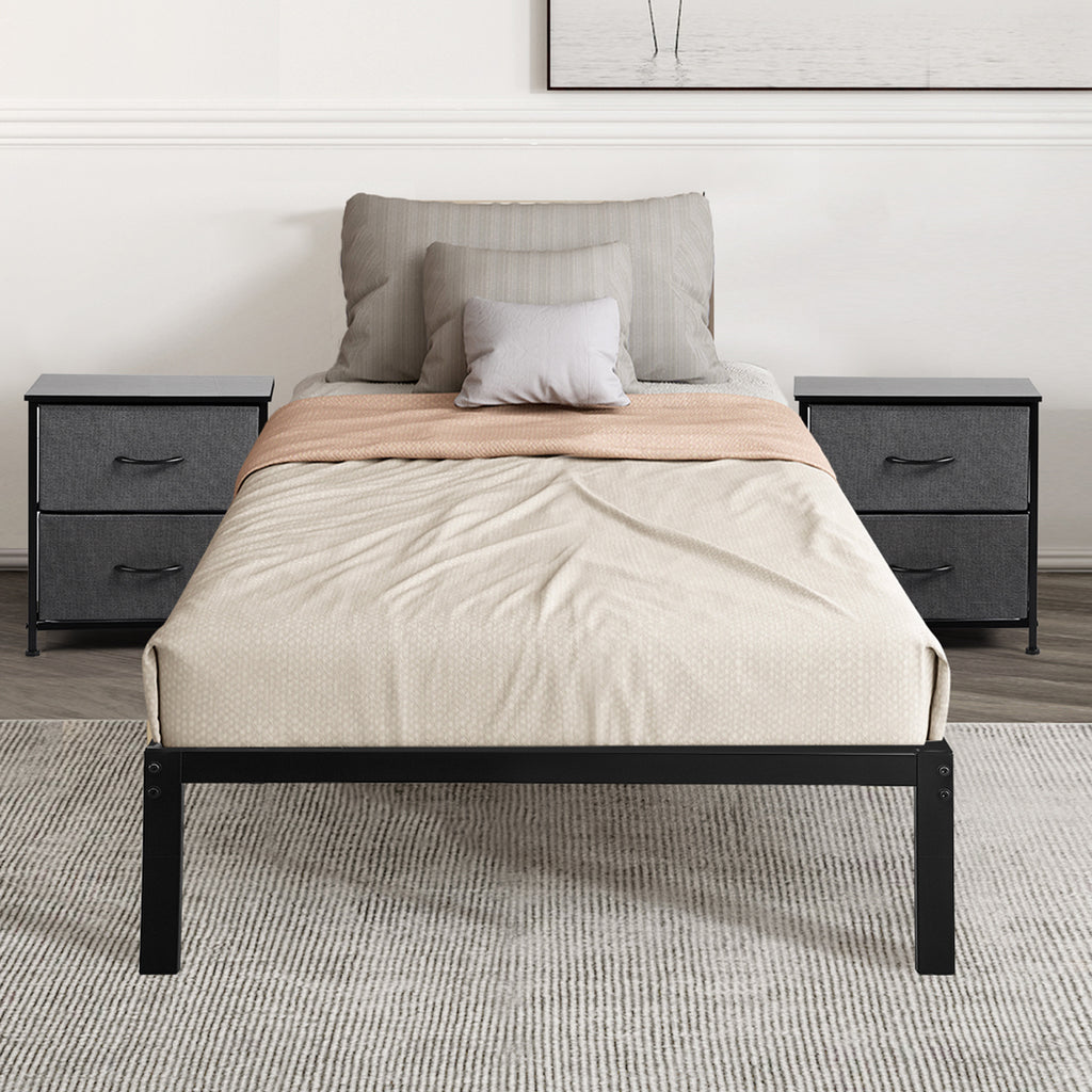 Levede Metal Bed Frame Heavy Duty Storage Space-1954802378263891974
