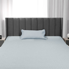 DreamZ Latex Cooling Bed Sheet Set Fitted 2PCS KS King Single-1954802917924016131