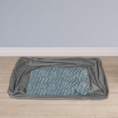 PaWz Pet Bed Sofa Dog Bedding Soft Warm XL Cover Grey Cover X-Large-1954802516243910662