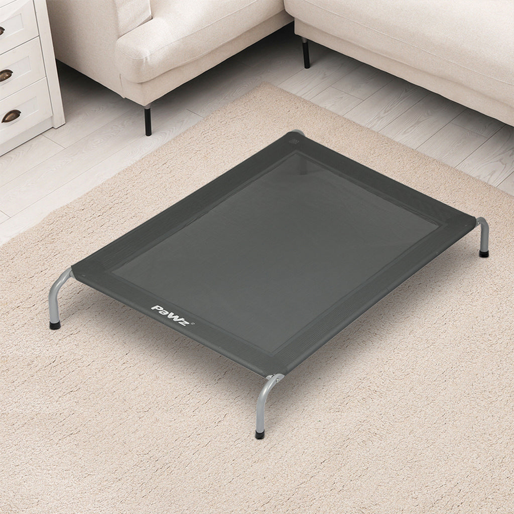 PaWz Elevated Trampoline Pet Bed Dog M Black Medium-1954802573806538758