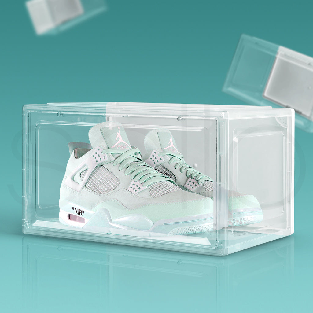 Stacked Shoe Box Acrylic Sneaker Display 1PC Clear-1954802596967485446