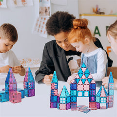 Bopeep Kids Magnetic Tiles Blocks-1954802417589686278