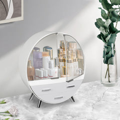 Makeup Organiser Cosmetic Case Holder Grey Medium-1954803002476990470