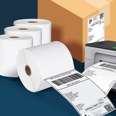 6 Rolls Direct Thermal Labels Barcode-1954802605498699783