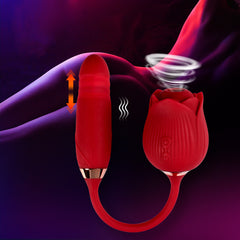 Urway Rose Vibrator Sucking Thrusting Red-1954802635555082246