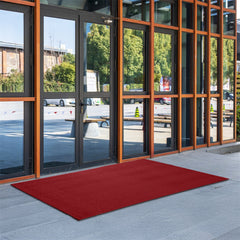 Marlow Extra Large Floor Rug Non Slip 90cm x 305cm Red-1954802463102078982