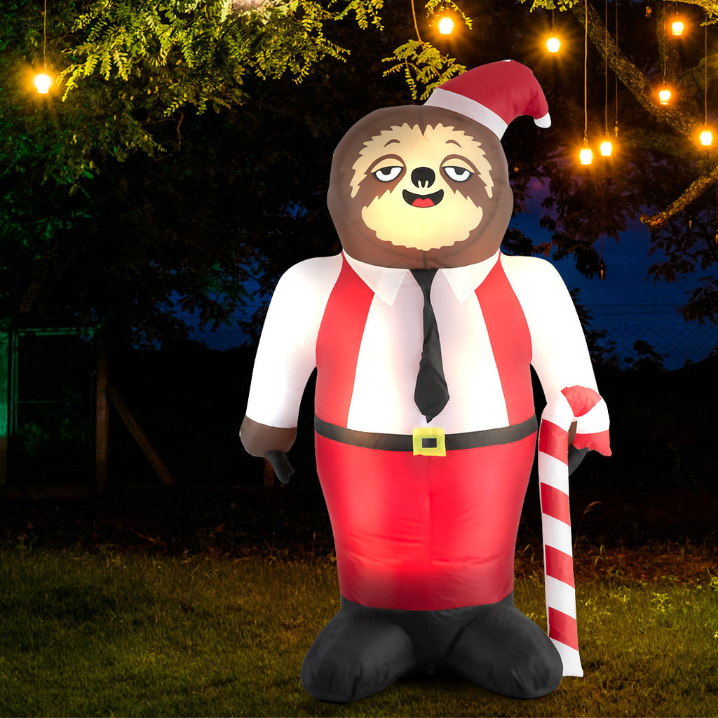 Santaco Christmas Inflatable Sloth 1.8M-1954802756162293766