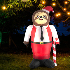 Santaco Christmas Inflatable Sloth 1.8M-1954802756162293766