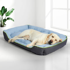 PaWz Pet Cooling Bed Sofa Mat Bolster Large-1954802533167927302