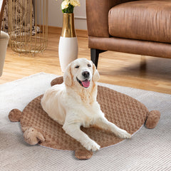 PaWz Pet Bed Cat Calming Bed Dog Squeaky M Tan Medium-1954802525865644038