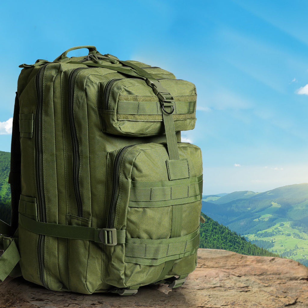 Slimbridge 40L Military Tactical Backpack Army green-1954802650360975366
