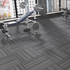 Marlow 20x Carpet Tiles 5m2 Box Heavy Black-1954802710482128903