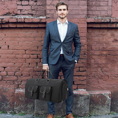 Slimbridge Carry On Garment Bag  2 In 1 Suit Bag-1954802445968347142