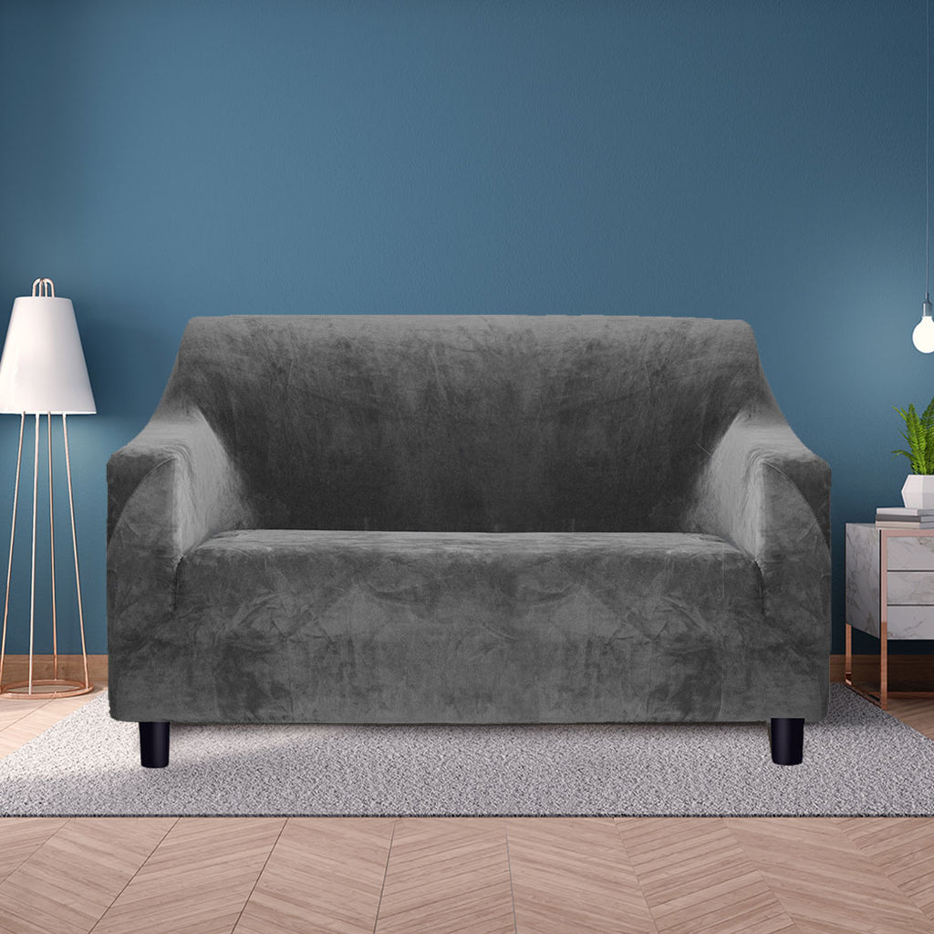 Marlow Sofa Covers 2 Seater High Stretch Grey-1954802341286907910