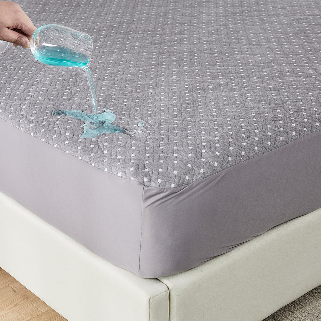 Dreamz Mattress Protector Topper Bamboo King-1954802844745994246