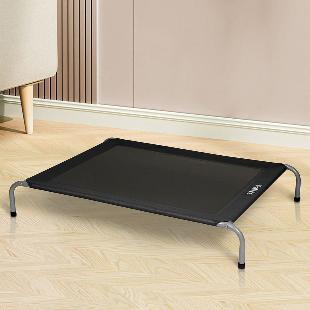 PaWz Elevated Trampoline Pet Bed Dog XL Black X-Large-1954802574163054599
