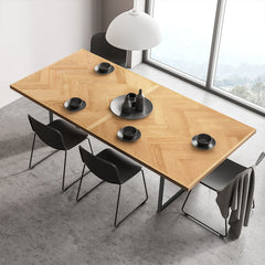 Levede Dining Table Extendable Rectangle Kitchen-1954802378700099590
