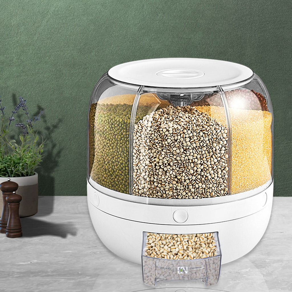 TOQUE Rice Storage Cereal Dispenser-1954802892653334535