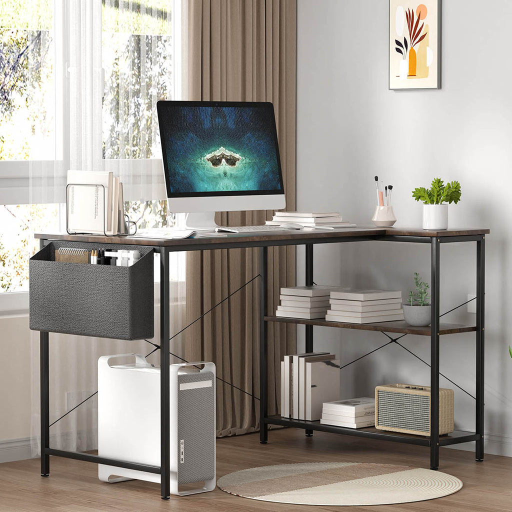 Levede L Shaped Computer Desk Home Corner Desk-1954802382223314951