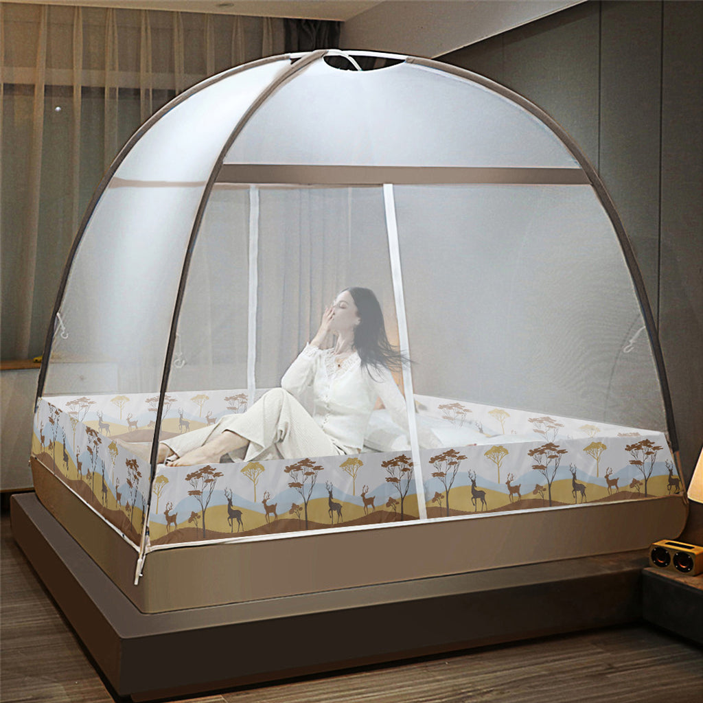 Dreamz Mosquito Bed Nets Foldable Canopy Queen-1954802840887234567