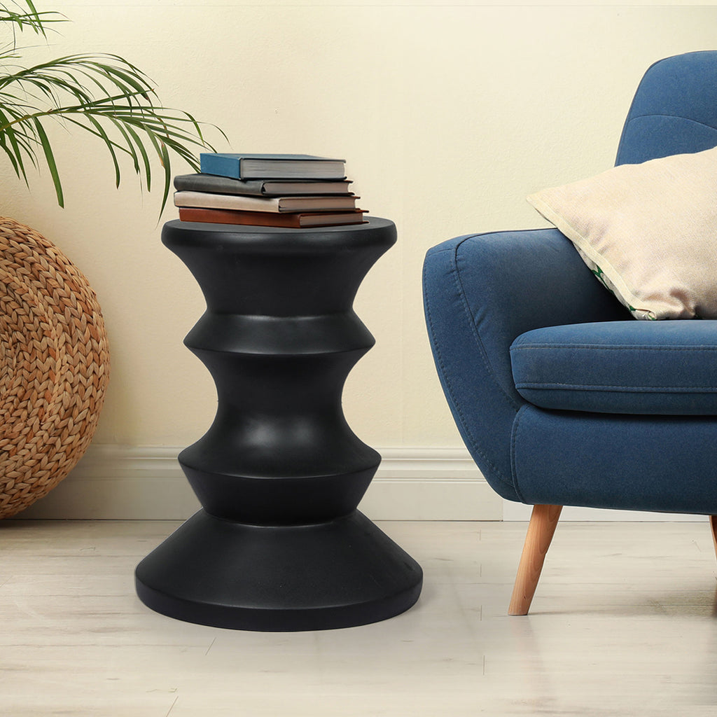 Levede Side Table Retro Terrazzo Round-1954802990586138631
