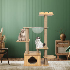 PaWz Cat Tree Scratching Post Scratcher-1954802553359306759