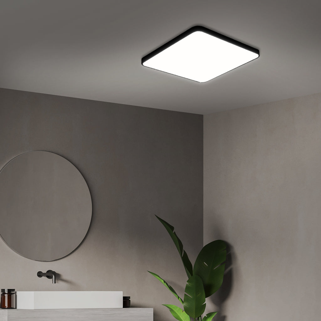 EMITTO 3-Colour Ultra-Thin 5CM LED Ceiling 36W Black-1954802828929273863
