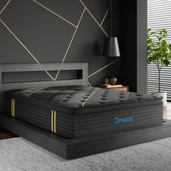 Dreamz Spring Mattress Bamboo Euro Top King Single-1954802858159378439