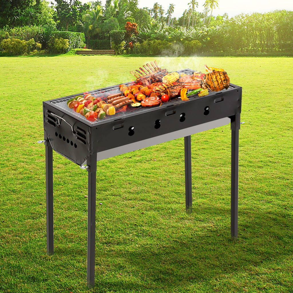 Moyasu Charcoal BBQ Grill Portable Outdoor-1954802492613201927