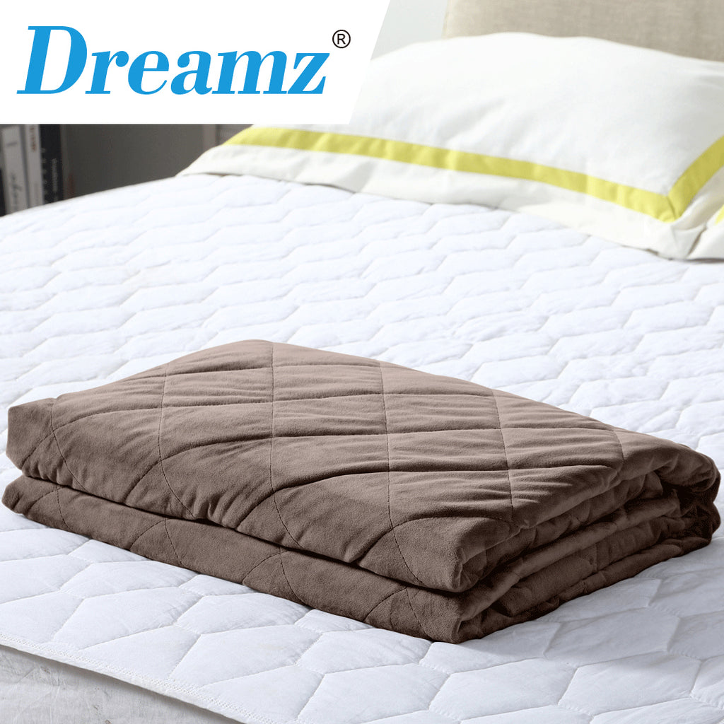 DreamZ Weighted Blanket Heavy Gravity Mink 9KGS-1954802940309016583