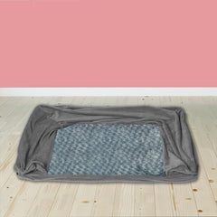 PaWz Pet Bed Sofa Dog Bedding Soft Warm XXL Cover Grey Cover XX-Large-1954802516797558791