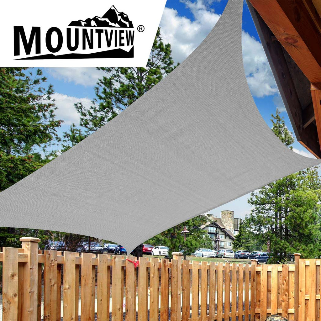 Mountview Sun Shade Sail Cloth Canopy Charcoal 180-1954802641016066055
