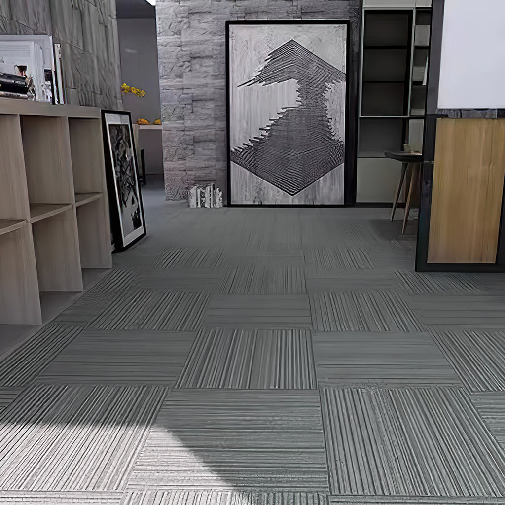 Marlow 20x Carpet Tiles 5m2 Box Heavy Blue-1954802710679261190