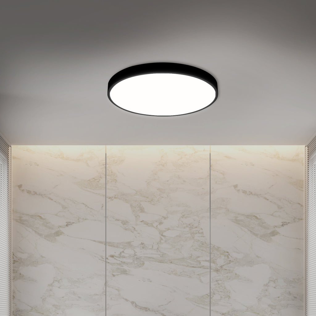 EMITTO Ultra-Thin 5CM LED Ceiling Down 18W Black-1954802824047104000