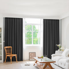 Marlow 2XBlockout Curtains Chenille 180x250 Grey CD1016-180x250-DG-1954802976317116423