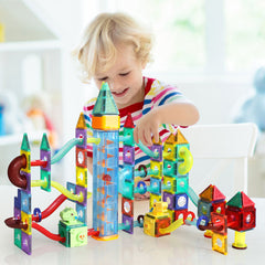 Kids Magnetic Tiles Blocks Dinosaur-1954802361528619015