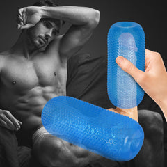 Urway Masturbator Masturbation Cup Double Blue-1954802633218854919