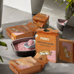PaWz 2.5kg Tofu Cat Litter Clumping Watermelon x4-1954802395062079494
