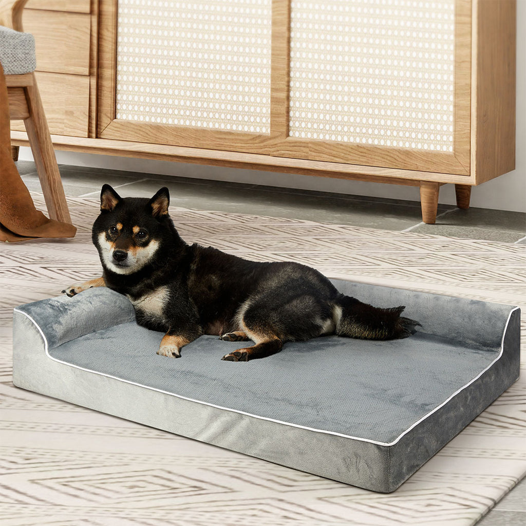 Pawz Orthopedic Dog Bed L Grey-1954802426305449991