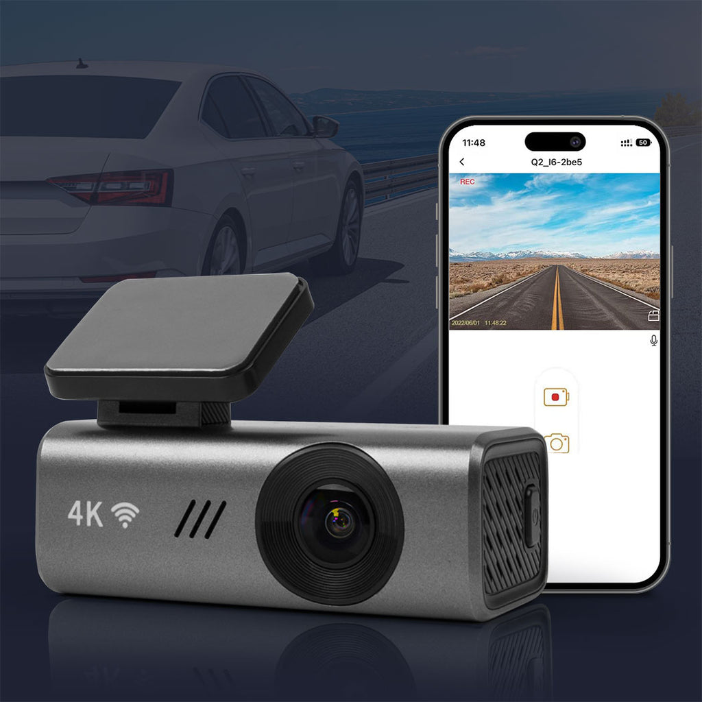 Dash Camera 4K Wifi Car Recorder Voice-1954802966301118471
