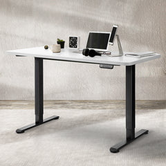 Levede Motorised Standing Desk Adjustable 120cm White 800x 1.5MM-1954803016272056327