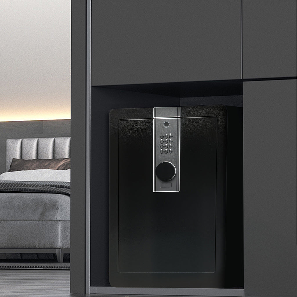 60L Fingerprint Large Security Safe Box Money Safe Box-1954802456600907783