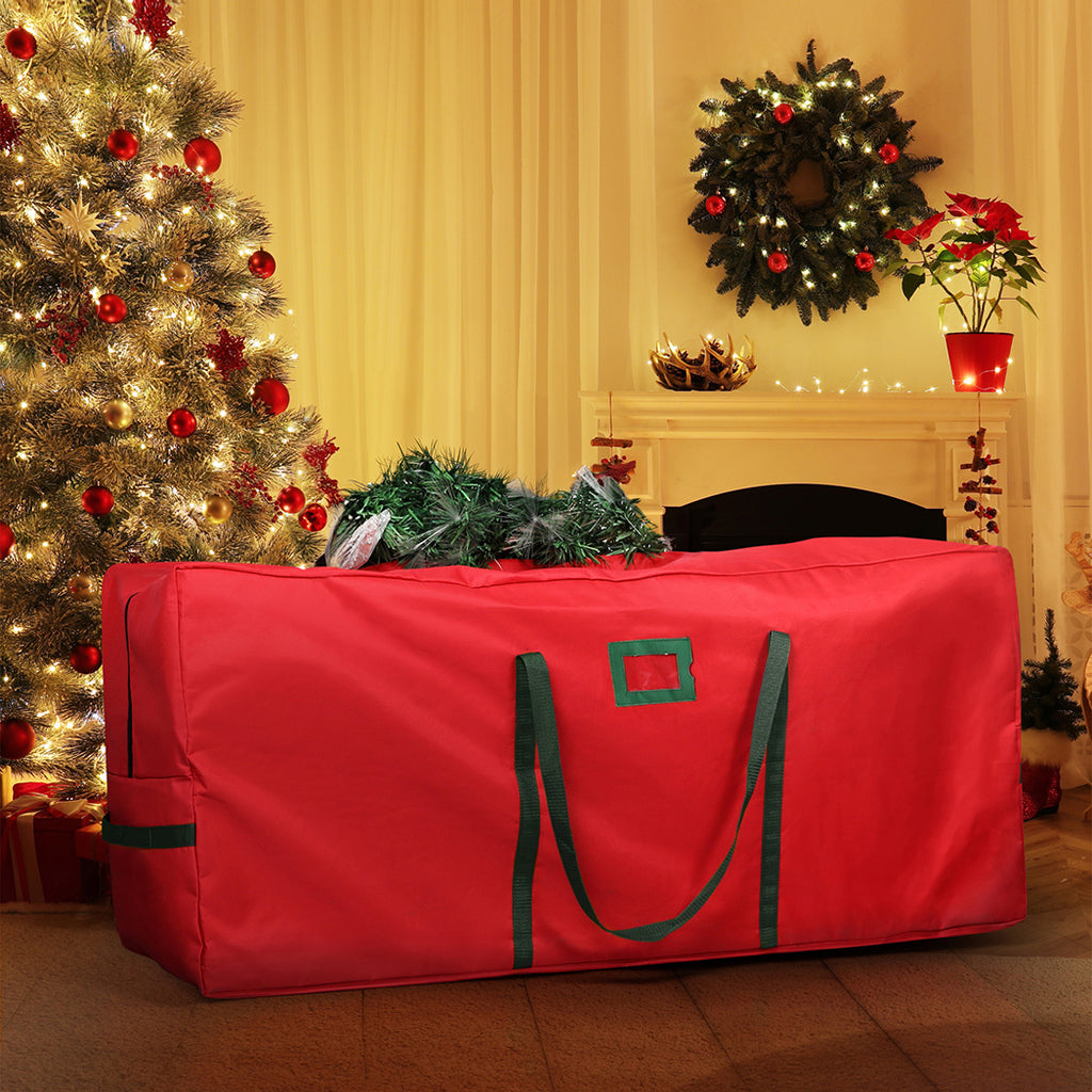Christmas Tree Storage Bag Extra Large Red-1954802435885240327