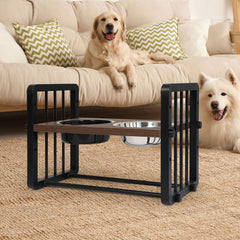PaWz Adjustable Height Pet Feeder Elevated Medium-1954802568349749255